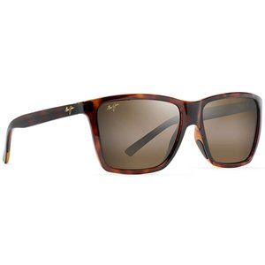 Maui Jim Cruzem Polarized Unisex Sunglasses (Rectangular Tortoise)